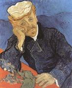 Vincent Van Gogh Portrait of Doctor Gacher (mk09) oil